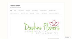 Desktop Screenshot of daphne-flowers.com