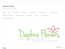 Tablet Screenshot of daphne-flowers.com